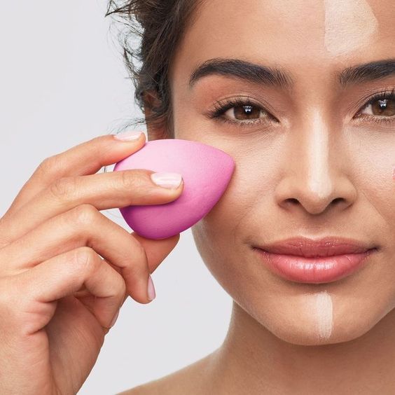 Unveil the Secret to Flawless Makeup Application: The 4-Piece Makeup Sponge Set